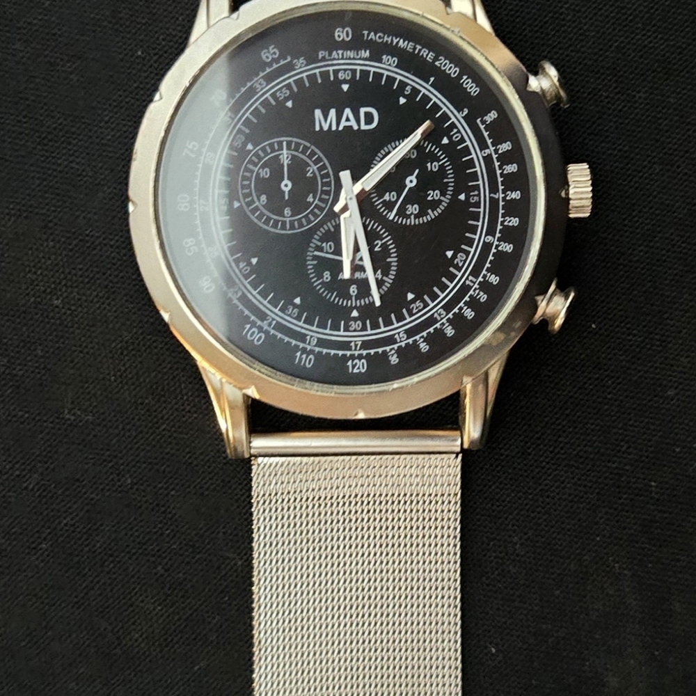 Silver Men's Watch